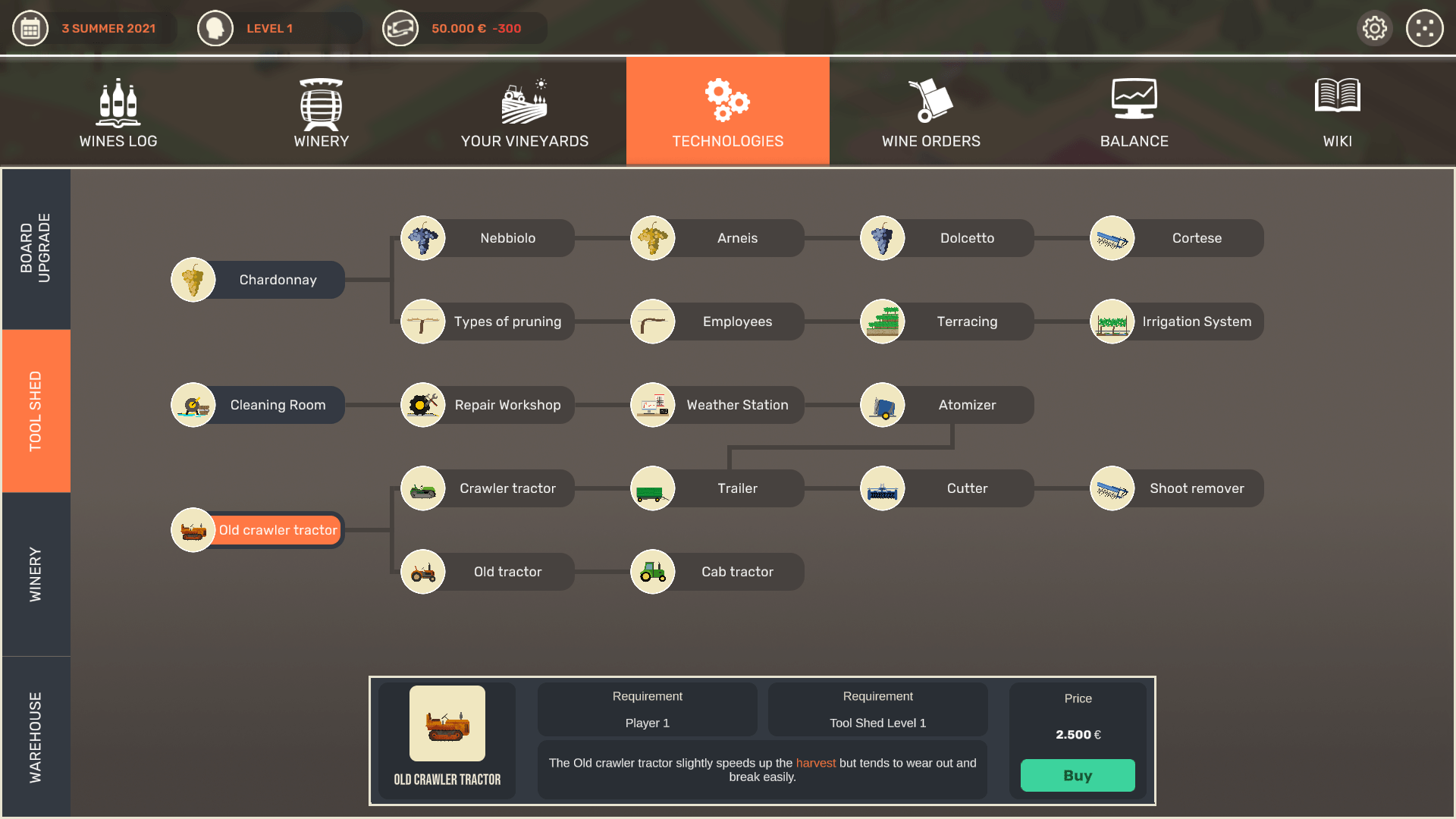 Hundred Days WineMaking Simulator PS5 - Jeux Vidéo Physique - CONTACT SALES - Shop Just for Games