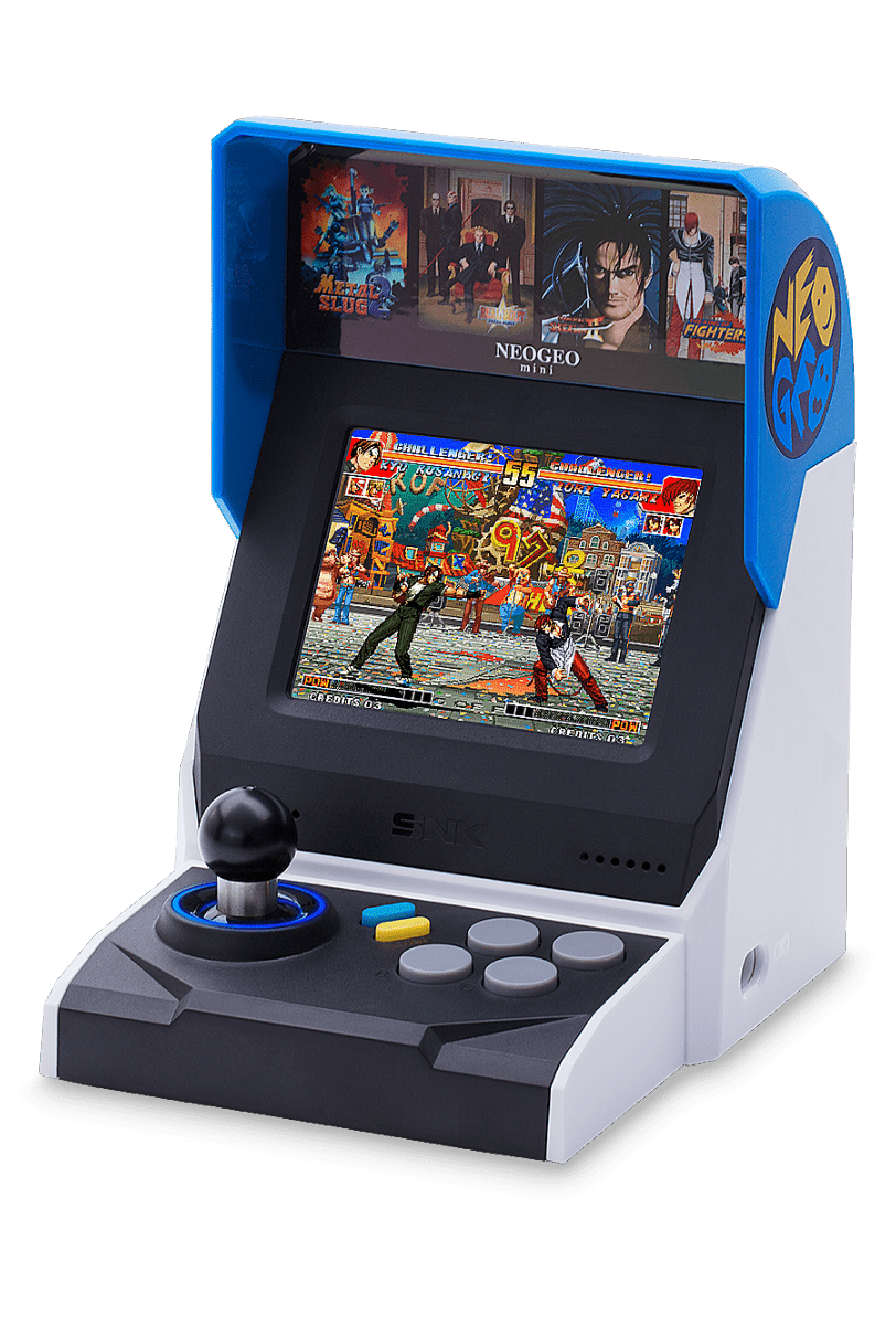 Console SNK Neo Geo Mini HD International + Porte Clefs Neo Geo Mini offert - Console portable - SNK - Shop Just for Games