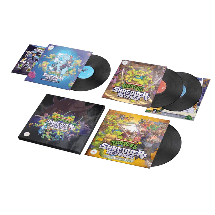Shredder's Revenge Ultimate Edition OST Vinyle Coffret 4LP - Vinyles - BIGWAX - Shop Just for Games