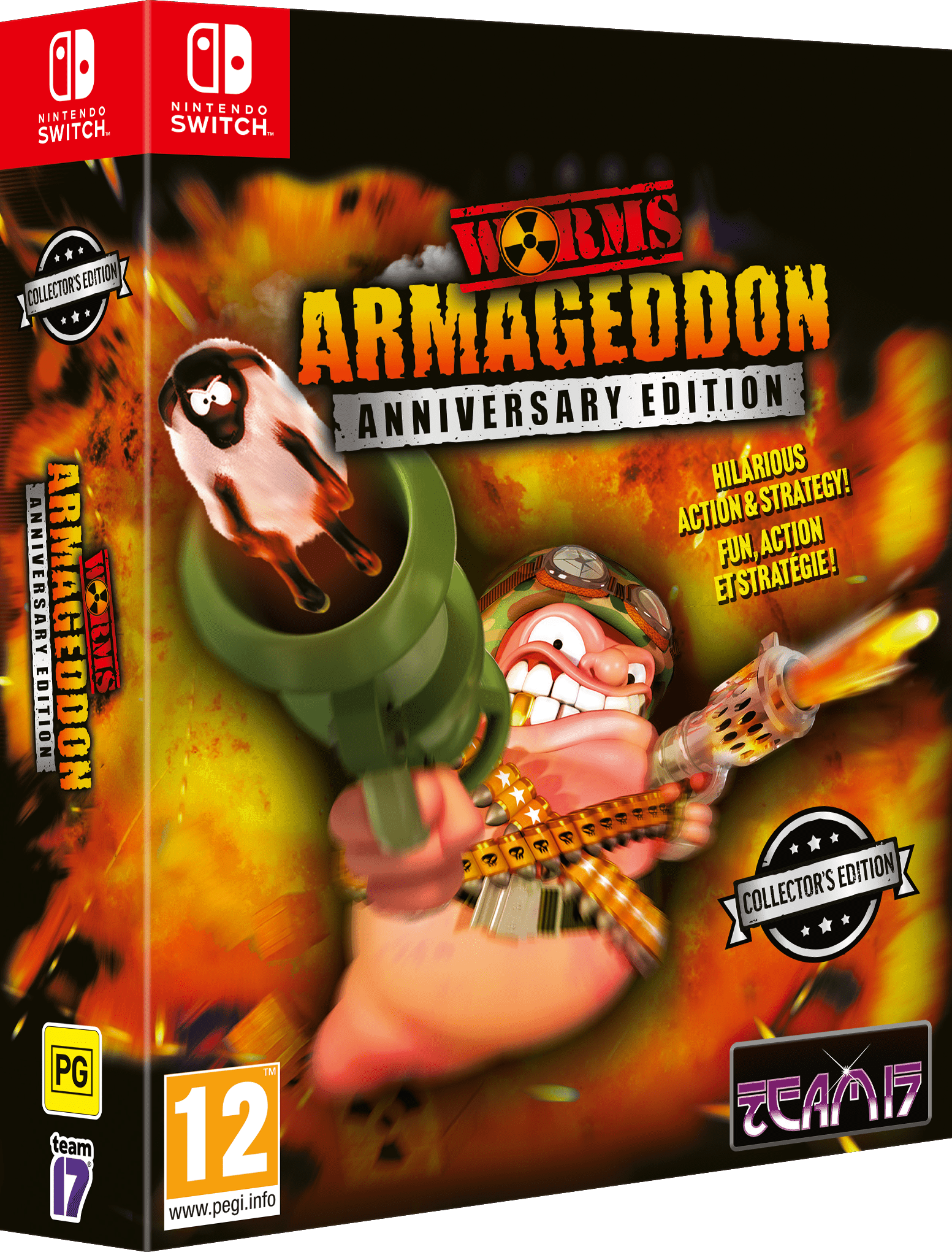 Worms Armageddon Anniversary Collector's Edition Nintendo Switch - Jeux Vidéo Physique - Team 17 - Shop Just for Games