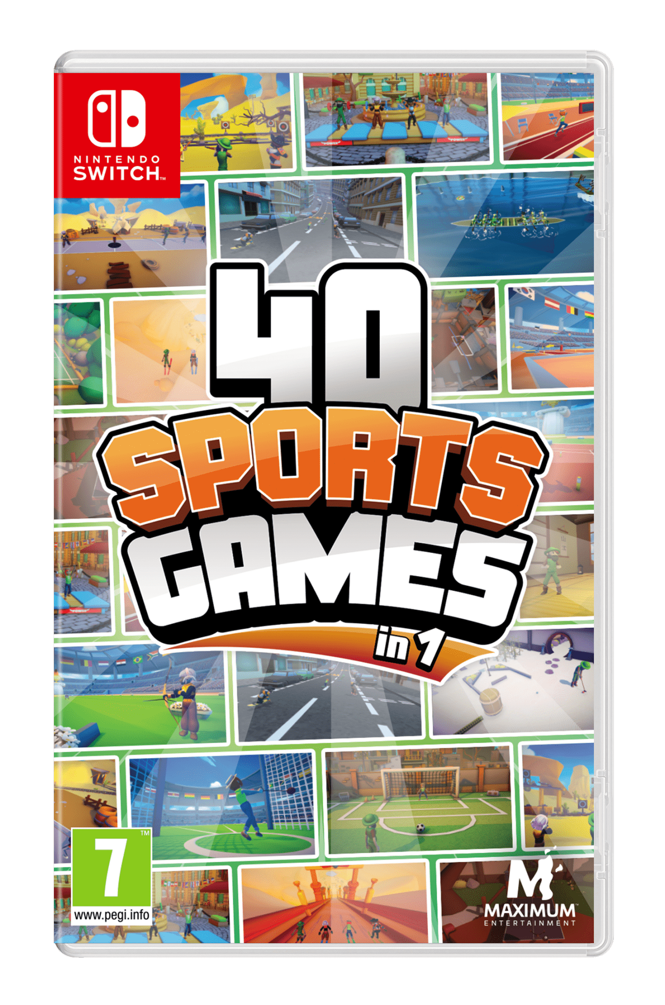 40 Sports Games in 1 Nintendo Switch - Jeux Vidéo Physique - Maximum Entertainment - Shop Just for Games