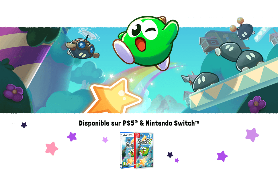 Gimmick! 2 Playstation 5 - Jeux Vidéo Physique - Clear River Games - Shop Just for Games