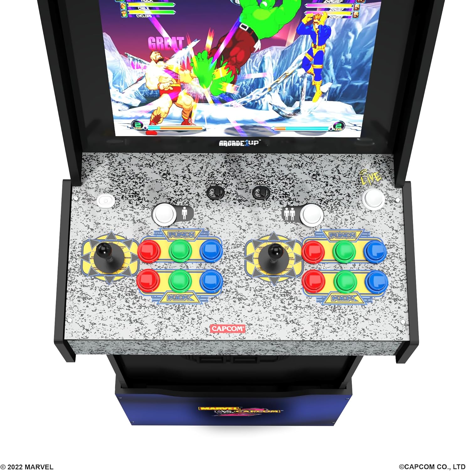 Borne Arcade1Up Marvel Vs Capcom