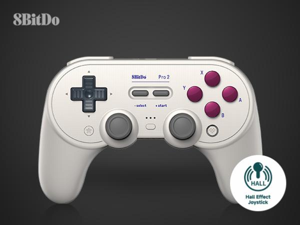 8BitDo PRO 2 Gamepad Hall Effect - G Classic New Edition - Manettes - 8Bitdo - Shop Just for Games