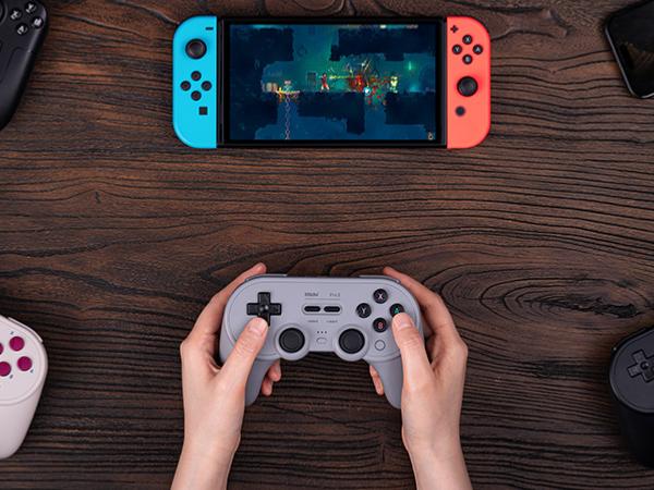8BitDo PRO 2 Gamepad Hall Effect - Gray New Edition - Manettes - 8Bitdo - Shop Just for Games