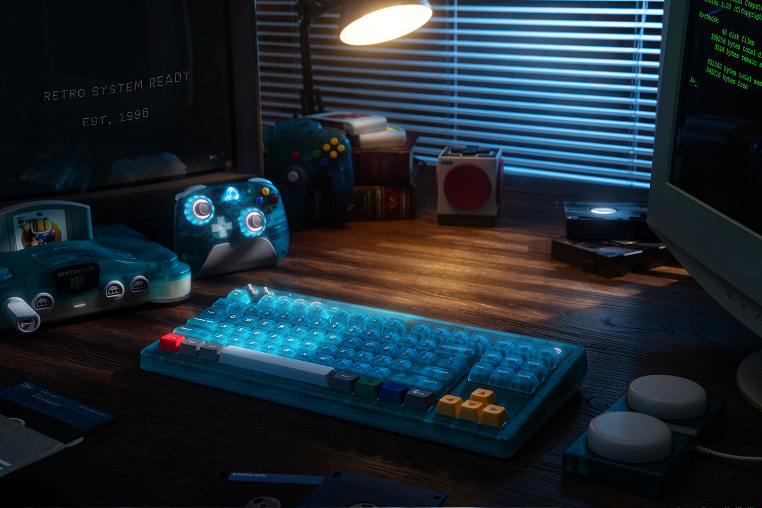 8BitDo Ultimate 2 manette sans fil Clear Blue Edition - PC Windows, Apple, Steam et Android