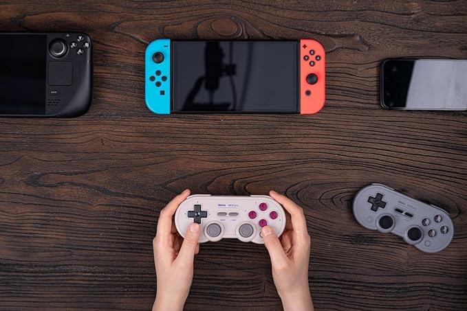 8BitDo SN30 Pro Gamepad Hall Effect Classic - Manettes - 8Bitdo - Shop Just for Games