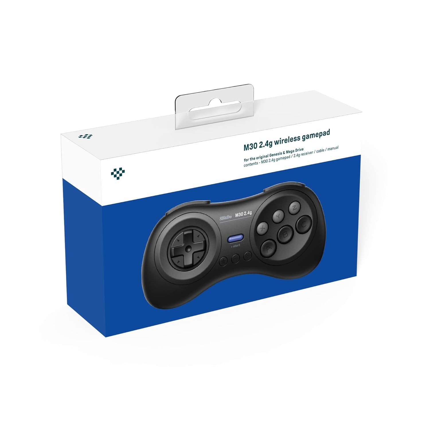 8bitdo Manette M30 2.4G Noire compatible Sega Genesis & Mega Drive - Manettes - 8Bitdo - Shop Just for Games