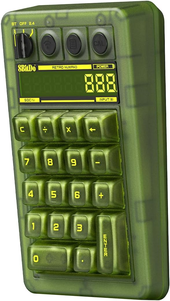 8BitDo Retro 18 Mechanical Numpad Xbox Edition - Claviers - 8Bitdo - Shop Just for Games