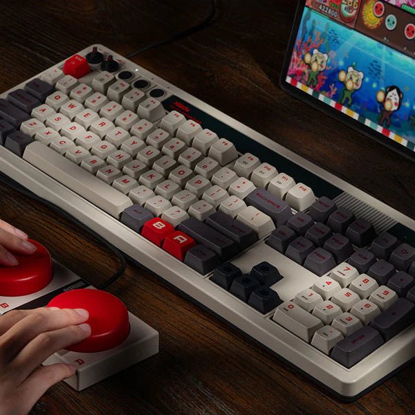 8BitDo Retro Mechanical Keyboard N Edition (Clavier QWERTY 108 touches) - Claviers - 8Bitdo - Shop Just for Games