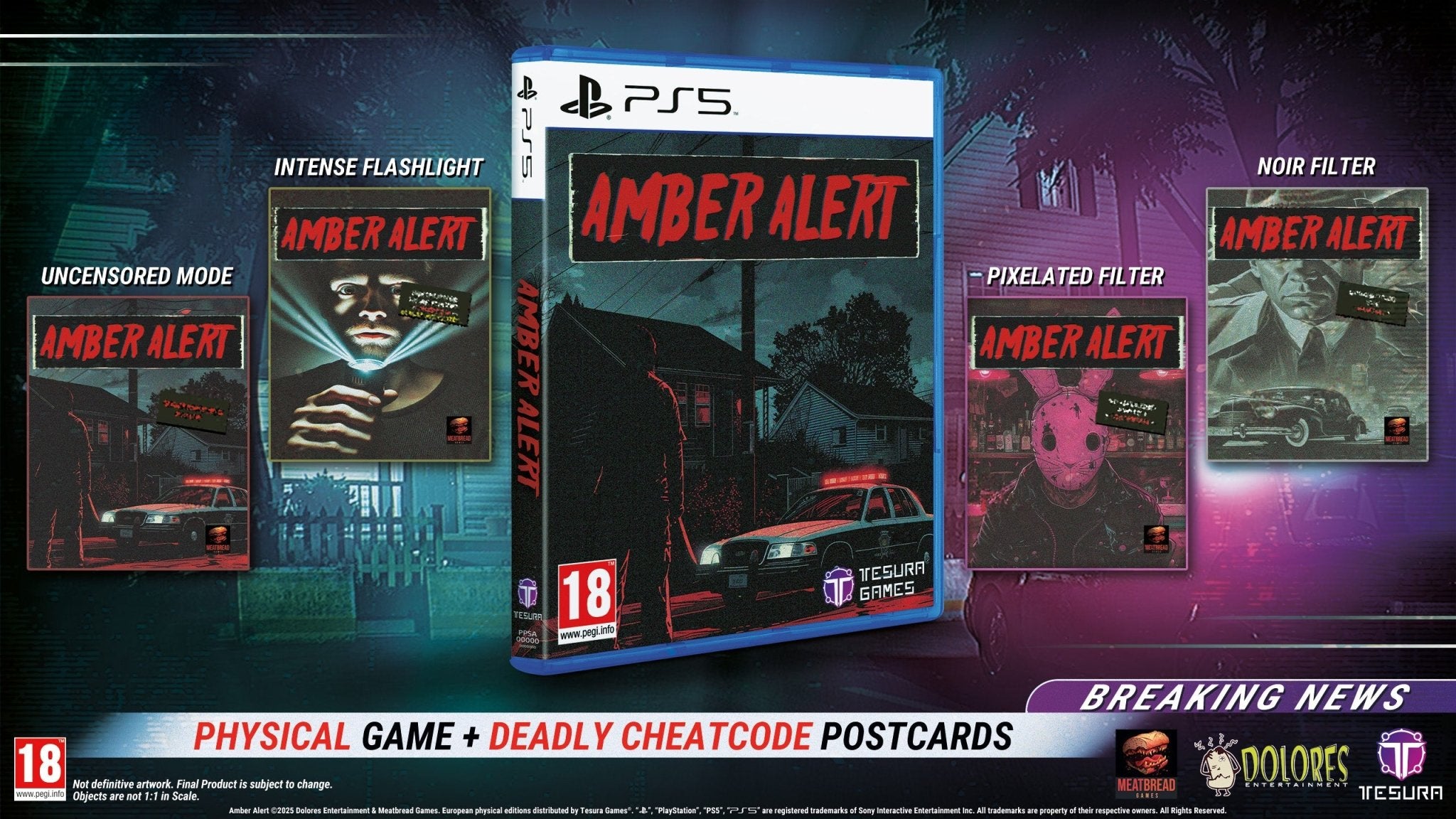Amber Alert PS5 - Jeux Vidéo Physique - TESURA - Shop Just for Games