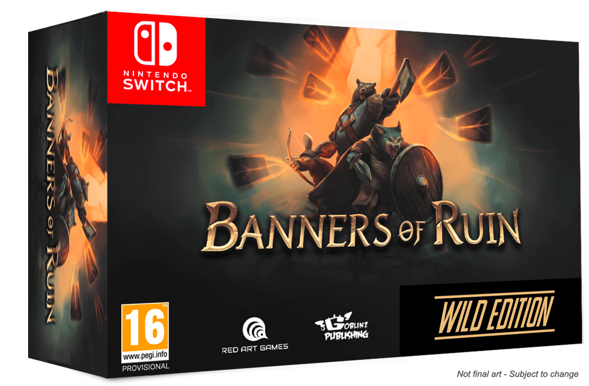 Banners of Ruin Wild Edition Nintendo Switch - Jeux Vidéo Physique - Red Art Games - Shop Just for Games