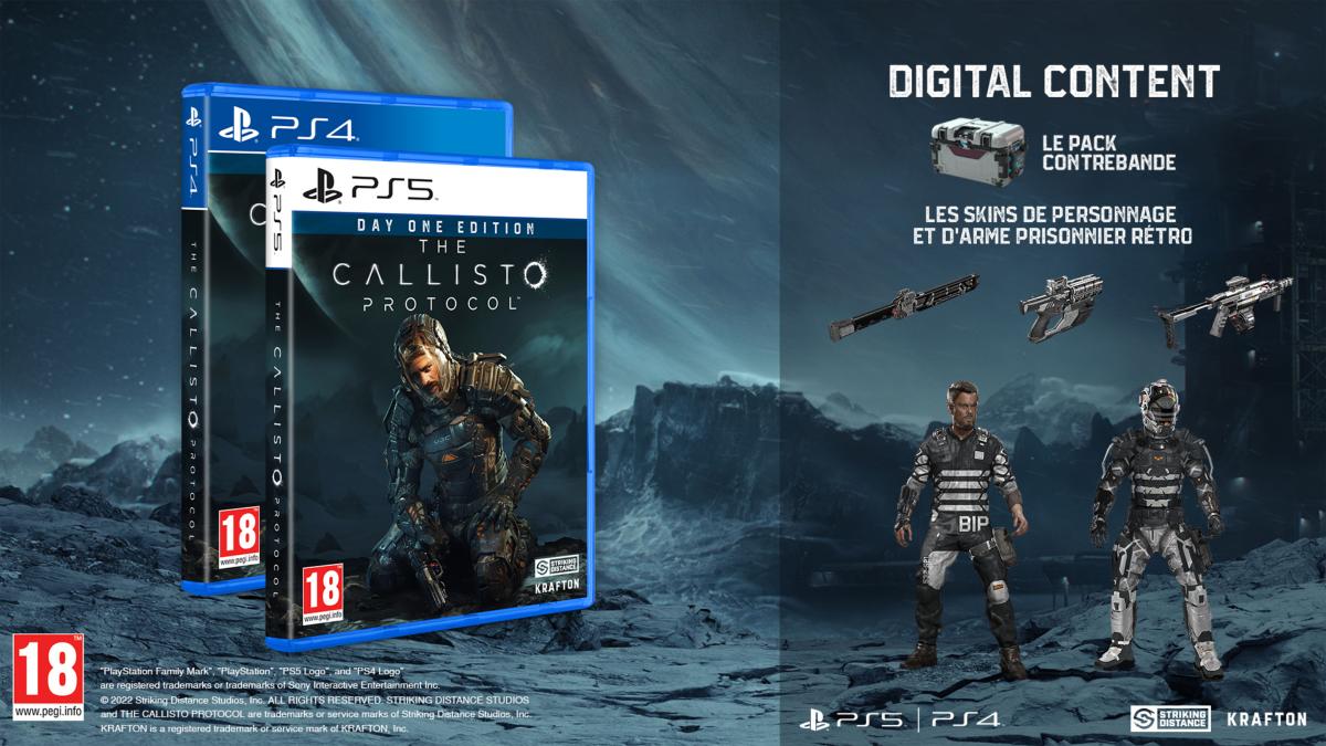 The Callisto Protocol Day One Edition PS5 - Jeux Vidéo Physique - SKYBOUND - Shop Just for Games