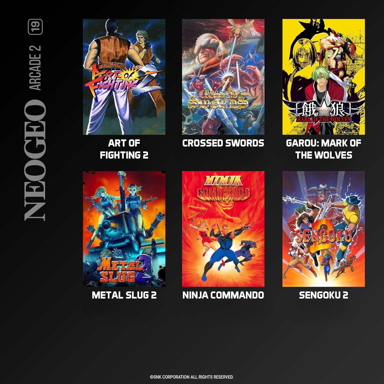 Blaze Evercade - NEOGEO Arcade Collection 2 - Cartouche n°19