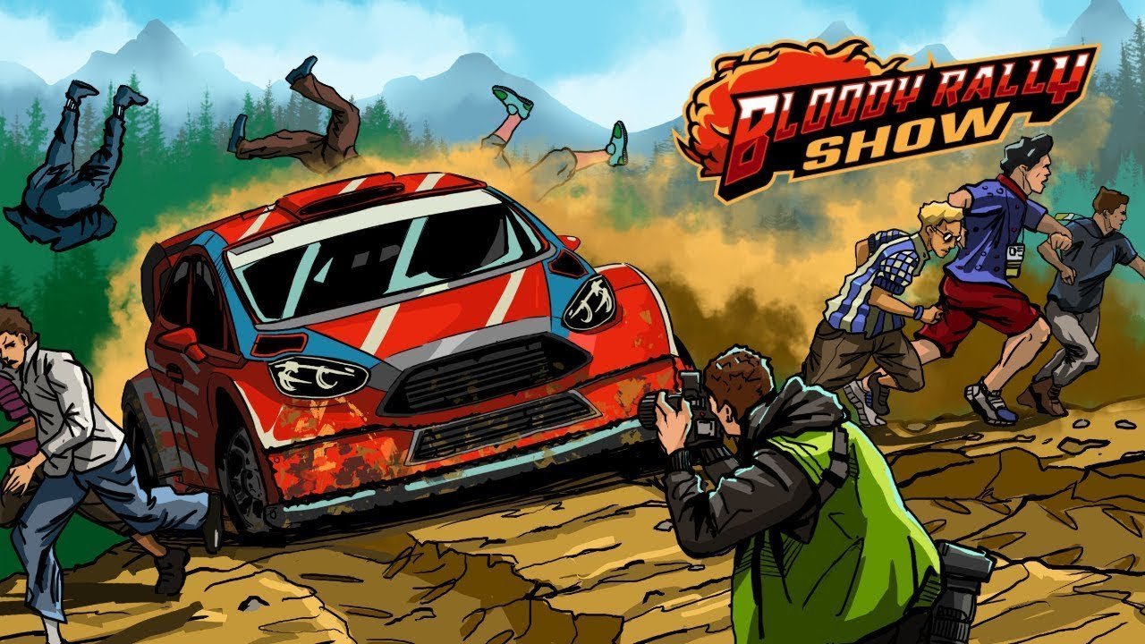 Bloody Rally Show Playstation 4 - Jeux Vidéo Physique - Red Art Games - Shop Just for Games