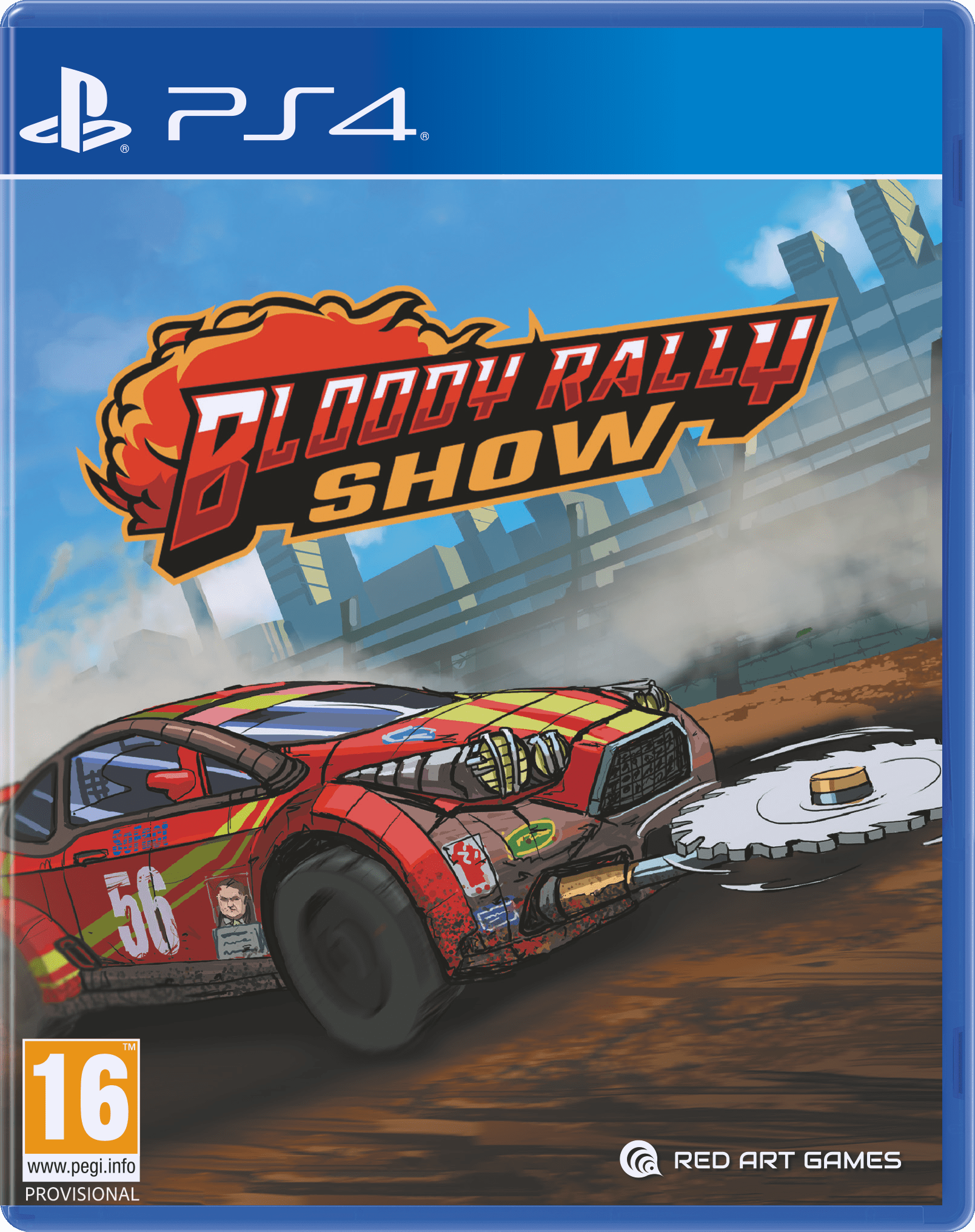 Bloody Rally Show Playstation 4 - Jeux Vidéo Physique - Red Art Games - Shop Just for Games
