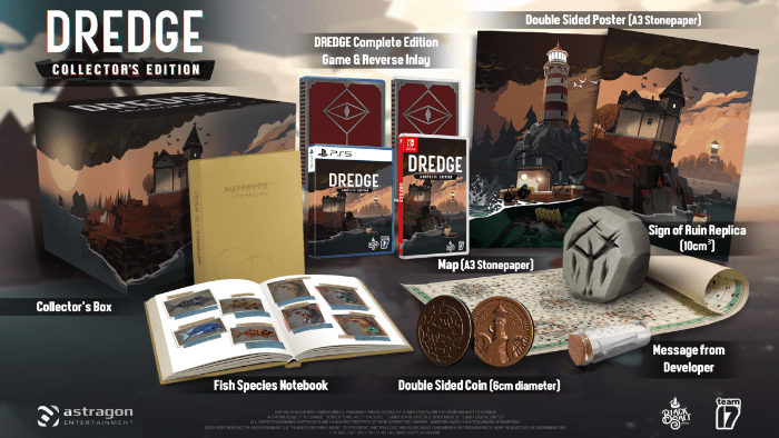 DREDGE Complete Collector's Edition Nintendo SWITCH - Jeux Vidéo Physique - Fireshine - Shop Just for Games