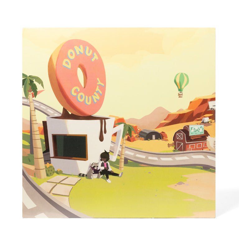 Donut County 2LP - Vinyles - iam8bit - Shop Just for Games