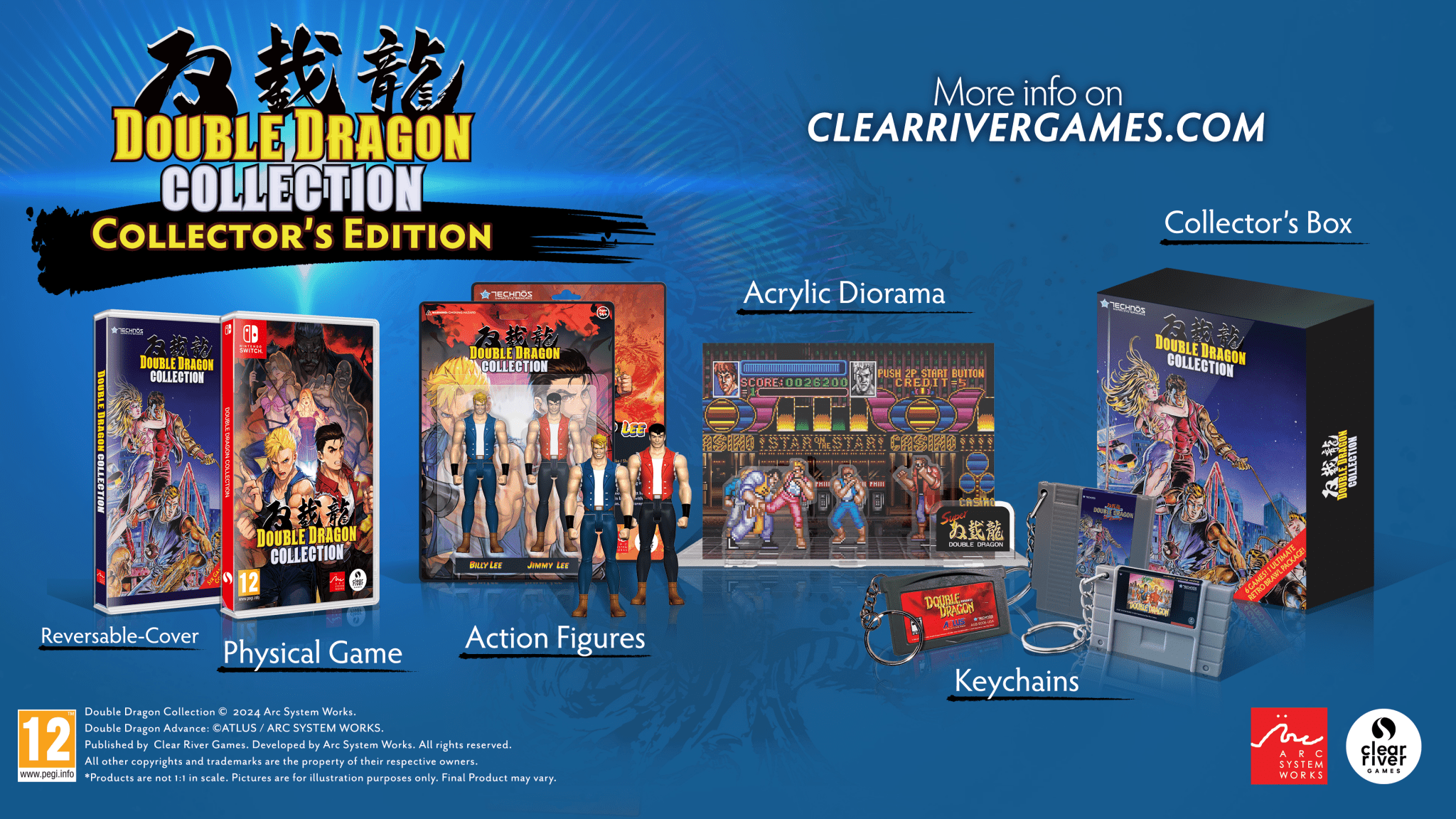 Double Dragon Collection Collector's Edition Nintendo Switch - Jeux Vidéo Physique - Clear River Games - Shop Just for Games
