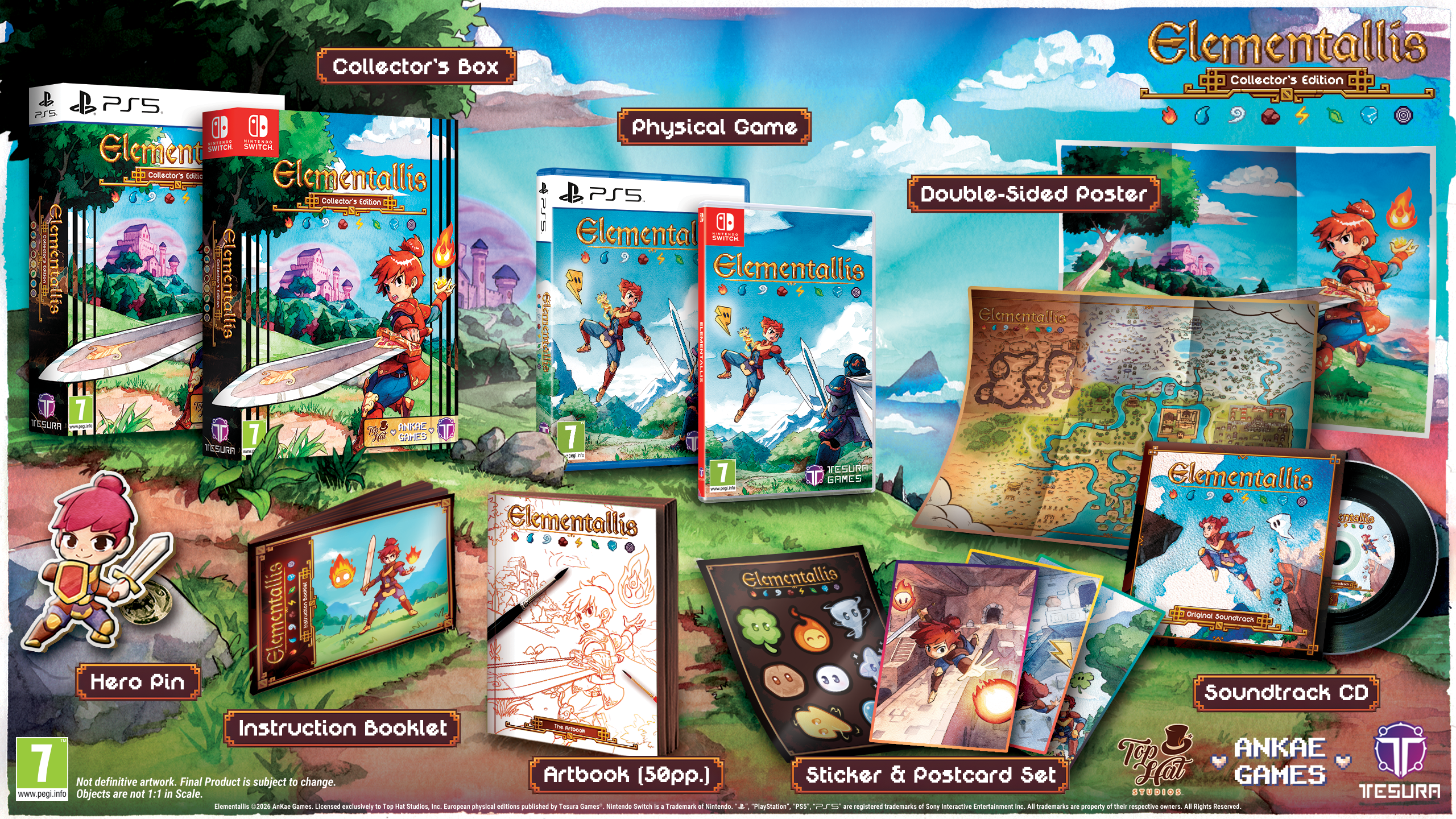 Elementallis Collector's Edition Nintendo Switch