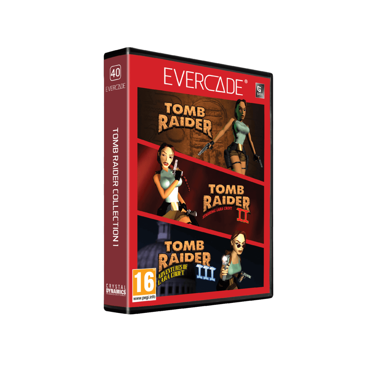 Console Portable Evercade EXP - R + Tomb Raider 1 - 2 - 3 - Console portable - Evercade - Shop Just for Games
