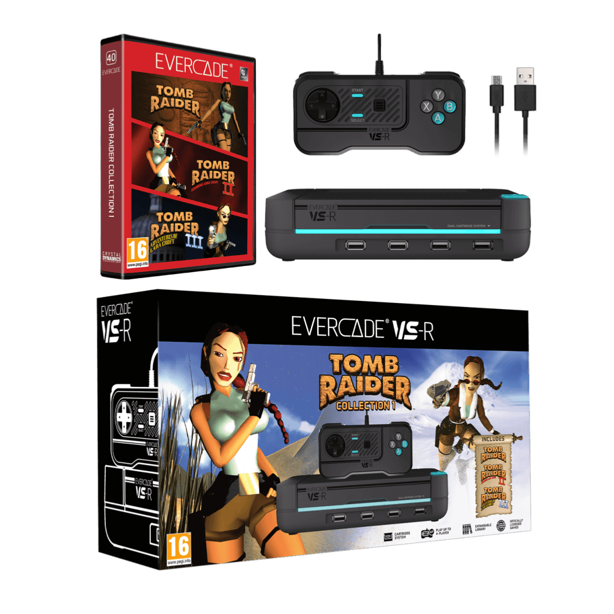 Blaze Evercade Console VS - R Pack Spécial - Console - Evercade - Shop Just for Games