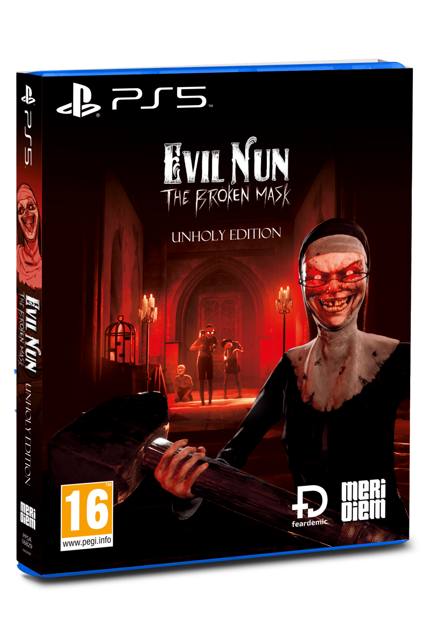 Evil Nun The Broken Mask Unholy Edition PS5 - Jeux Vidéo Physique - Meridiem - Shop Just for Games