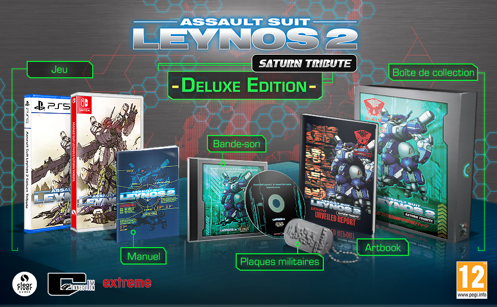 Assault Suit Leynos 2 Saturn Tribute Deluxe Edition PS5