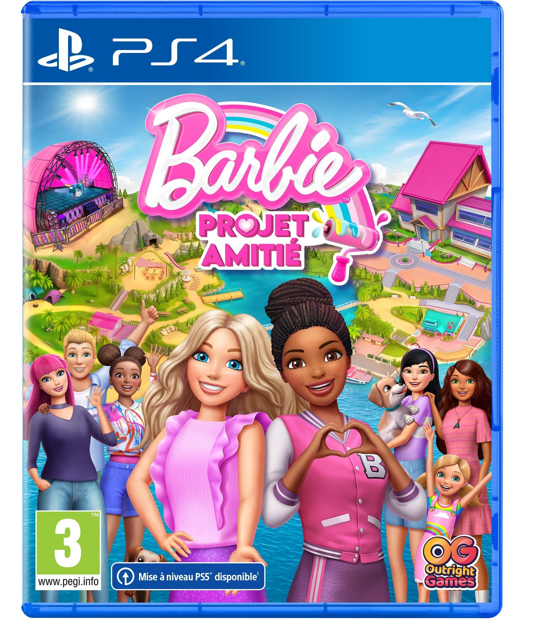 Barbie Projet Amitié PS4 - Jeux Vidéo Physique - Outright Games - Shop Just for Games