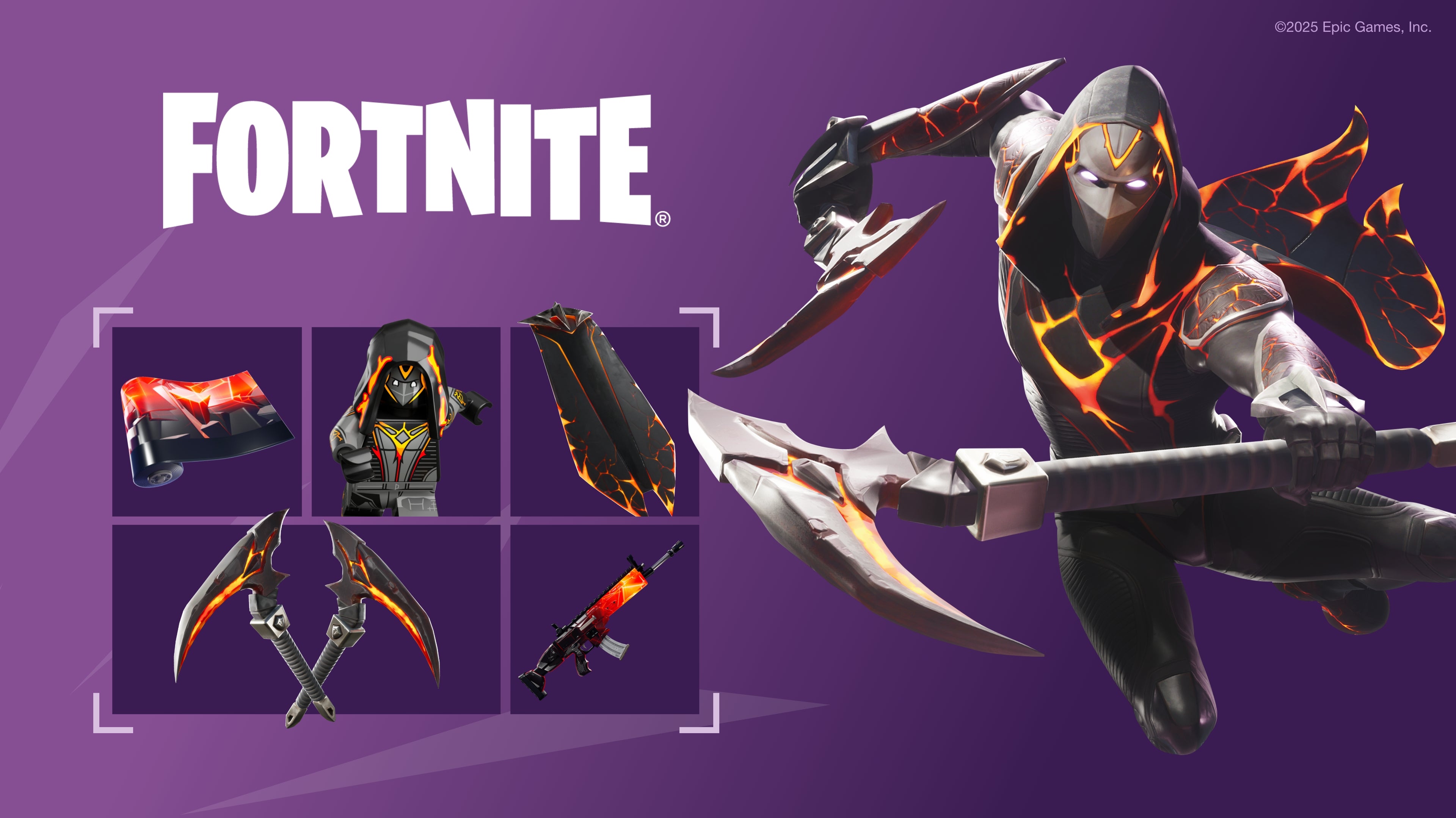 FORTNITE Darkfire & Ice Bundle Xbox Series X / Xbox One - 1000 V-Bucks inclus !