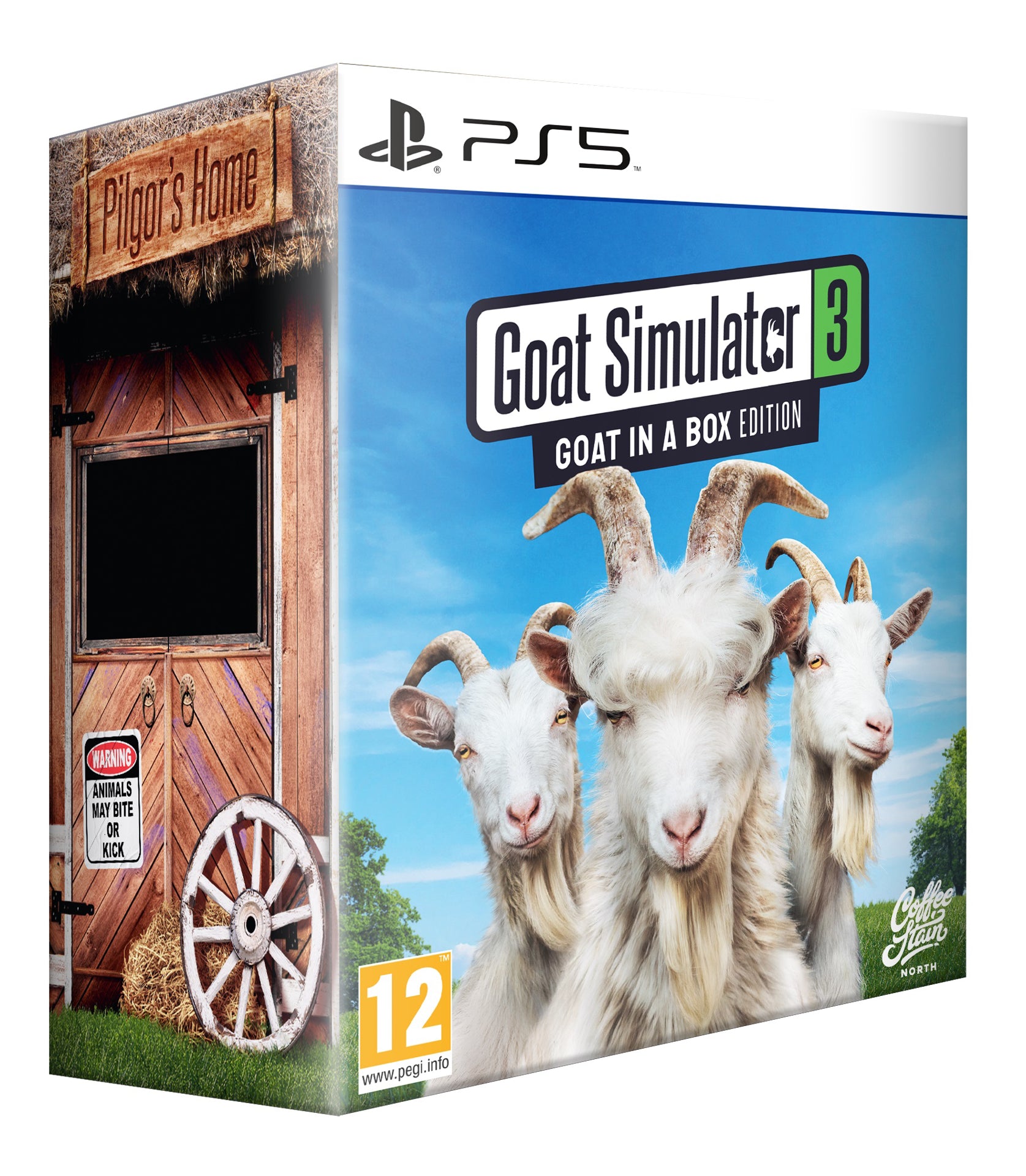 Nintendo Switch PS5 Goat Simulator 3 GOAT IN A BOX Goat Simulator 3 Goat in a Box Edition PS5