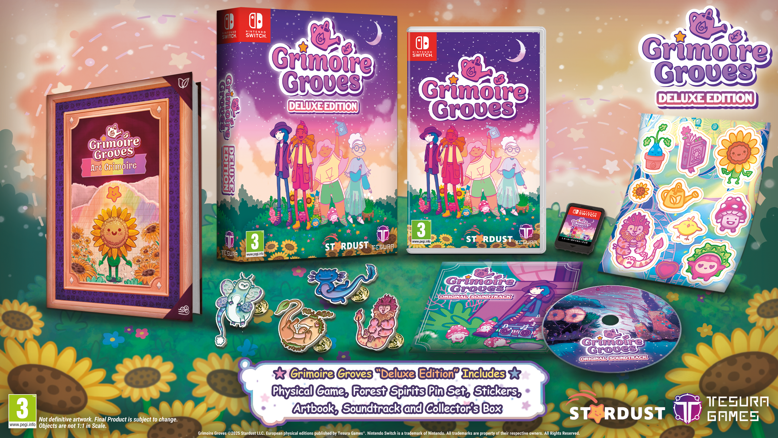 Grimoire Groves Deluxe Edition Nintendo Switch