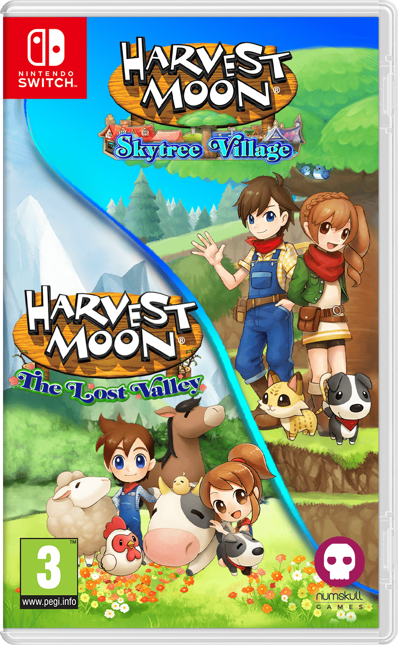 Harvest Moon The Lost Valley + Skytree Village SWITCH - Jeux Vidéo Physique - NUMSKULL - Shop Just for Games