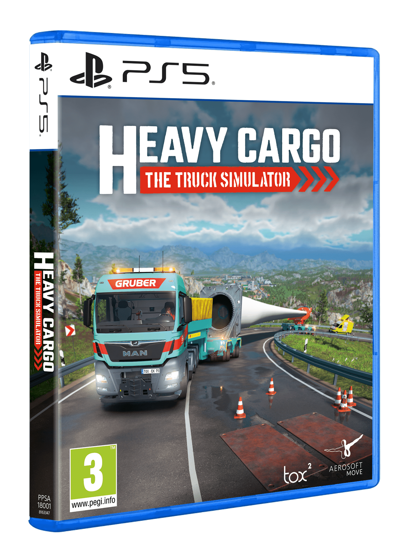 Heavy Cargo The Truck Simulator PS5 - Jeux Vidéo Physique - Aerosoft - Shop Just for Games