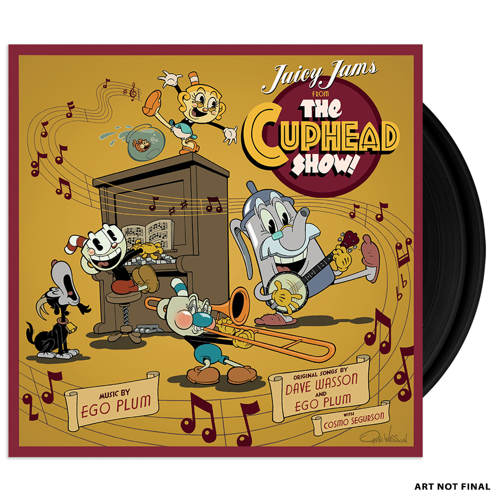 The Cuphead Show! Vinyle 2LP - Vinyles - iam8bit - Shop Just for Games