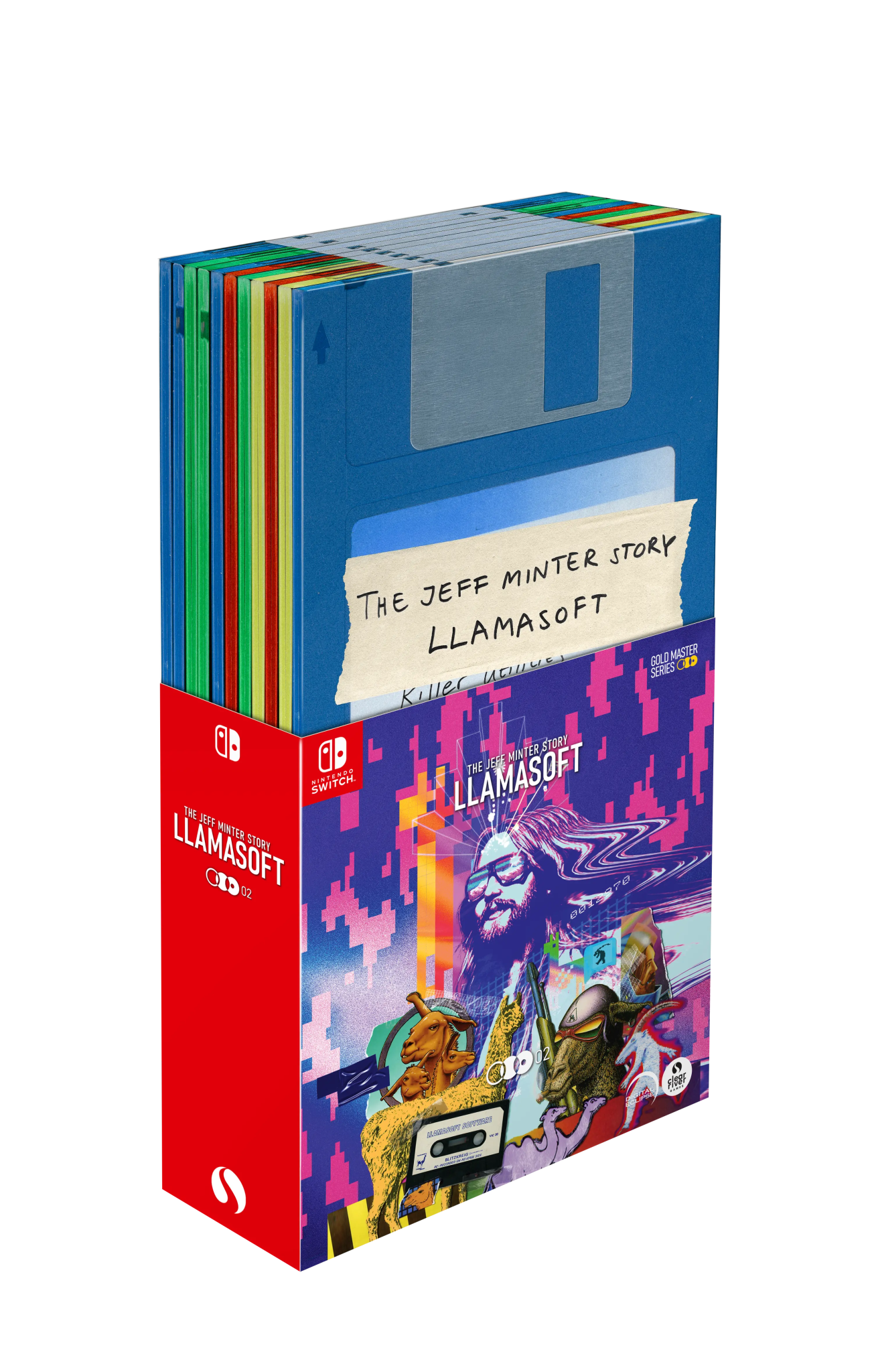 Llamasoft The Jeff Minter Story Deluxe Edition SWITCH - Jeux Vidéo Physique - Clear River Games - Shop Just for Games
