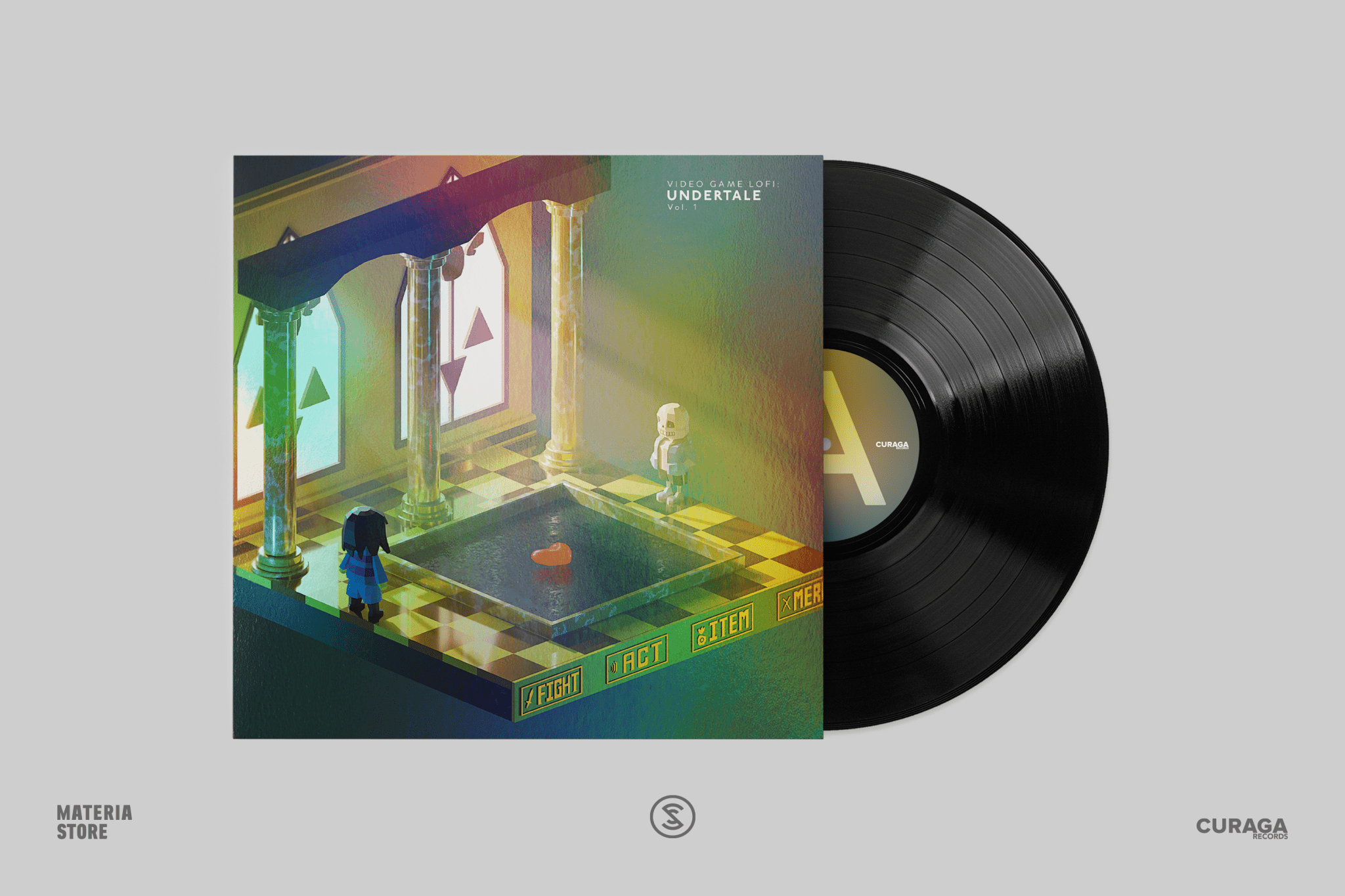 Video Game LoFi: UNDERTALE, Vol. 01 - 1LP - Vinyles - Materia - Shop Just for Games