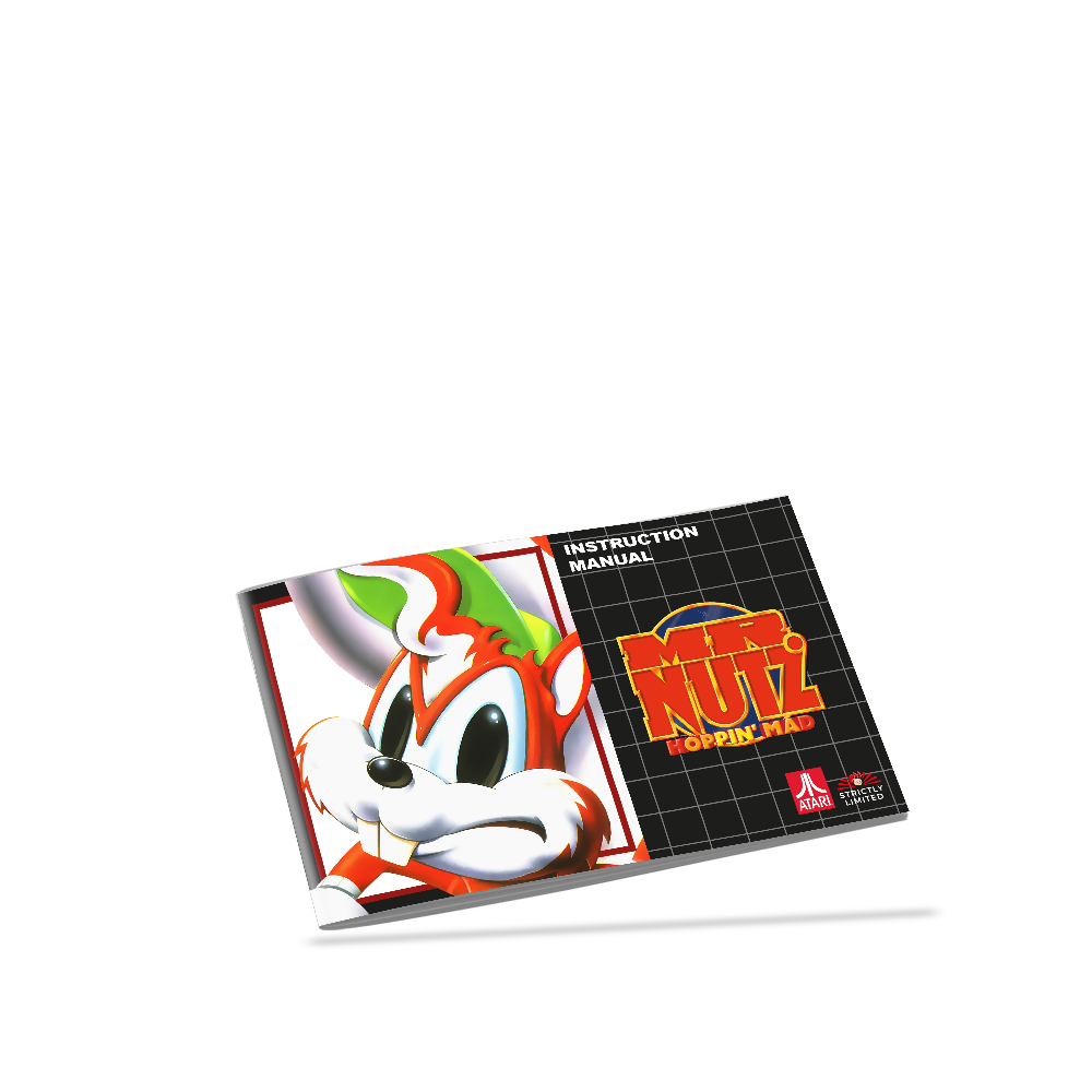Mr. Nutz 2 Hoppin Mad Sega Genesis NTSC US - Strictly Limited