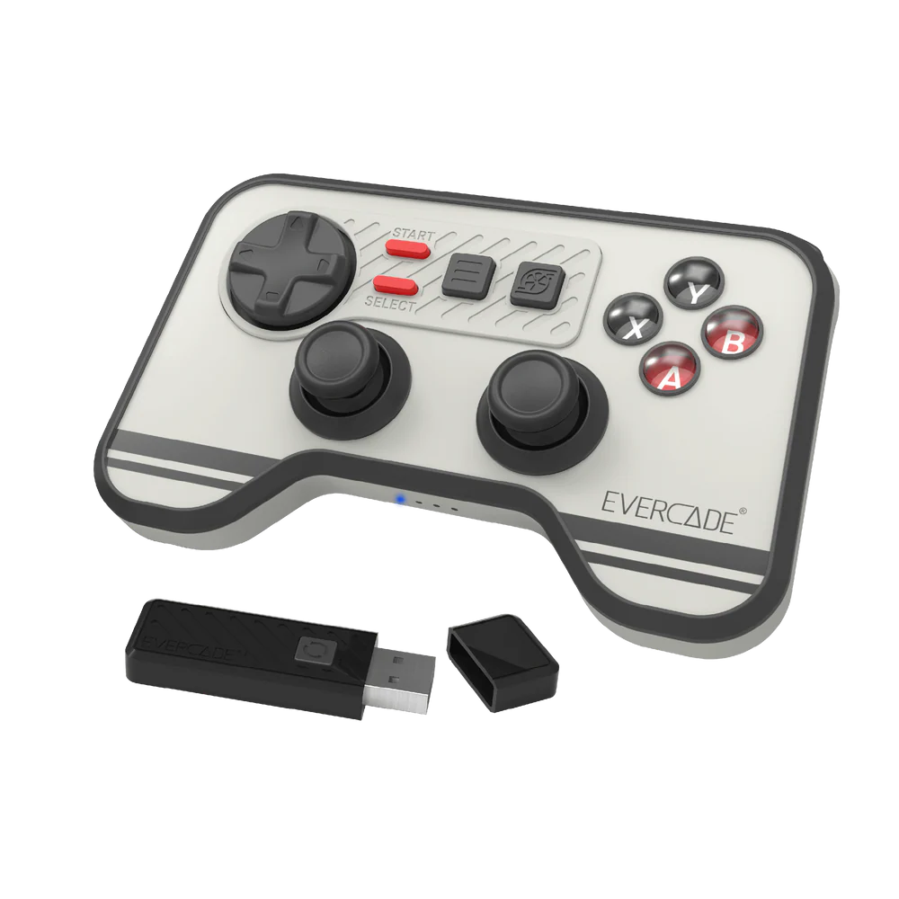 Manette Sans Fil pour Console Evercade VS, VS-R et Alpha