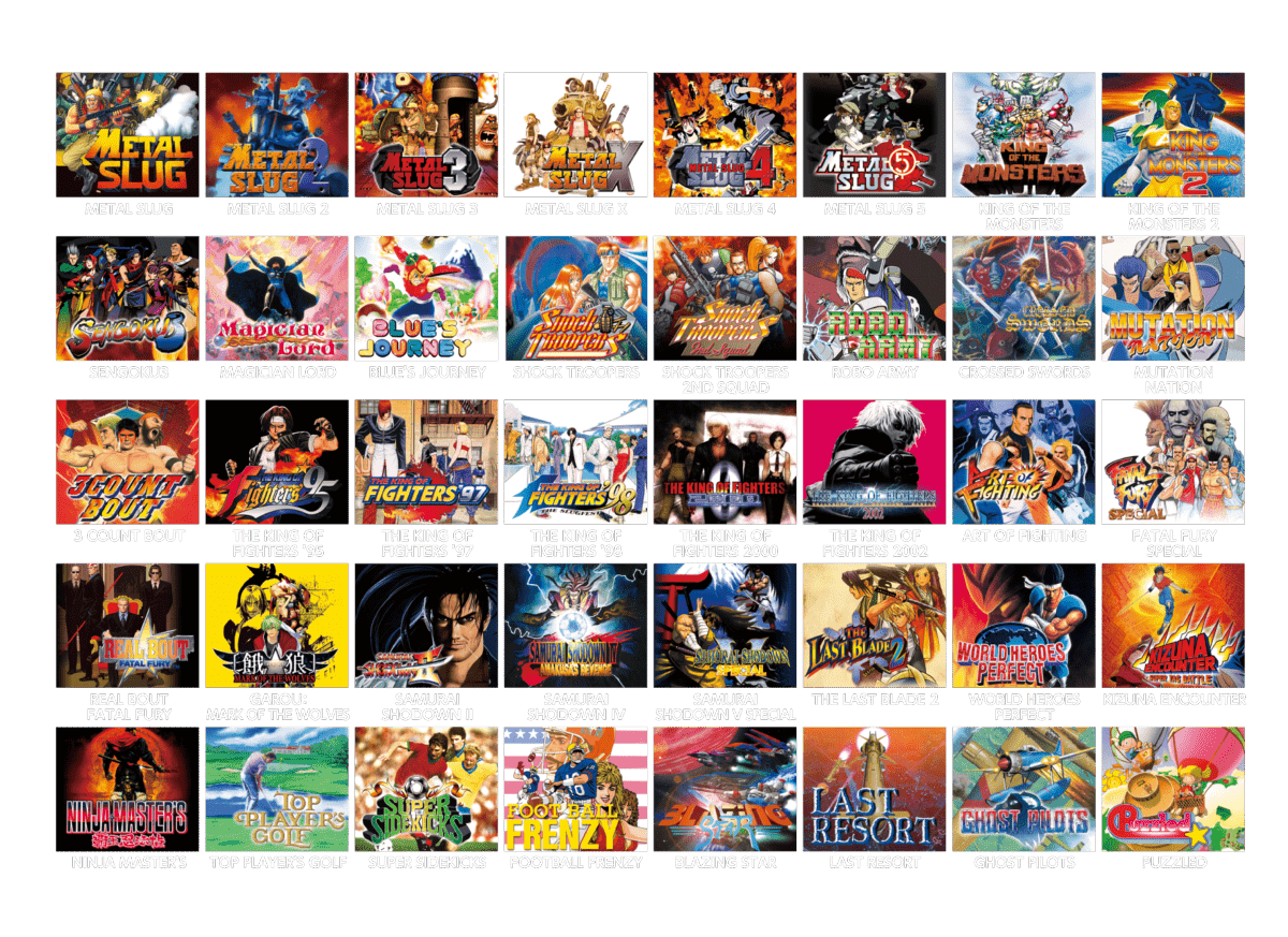 Console SNK Neo Geo Mini HD International + Porte Clefs Neo Geo Mini offert - Console portable - SNK - Shop Just for Games