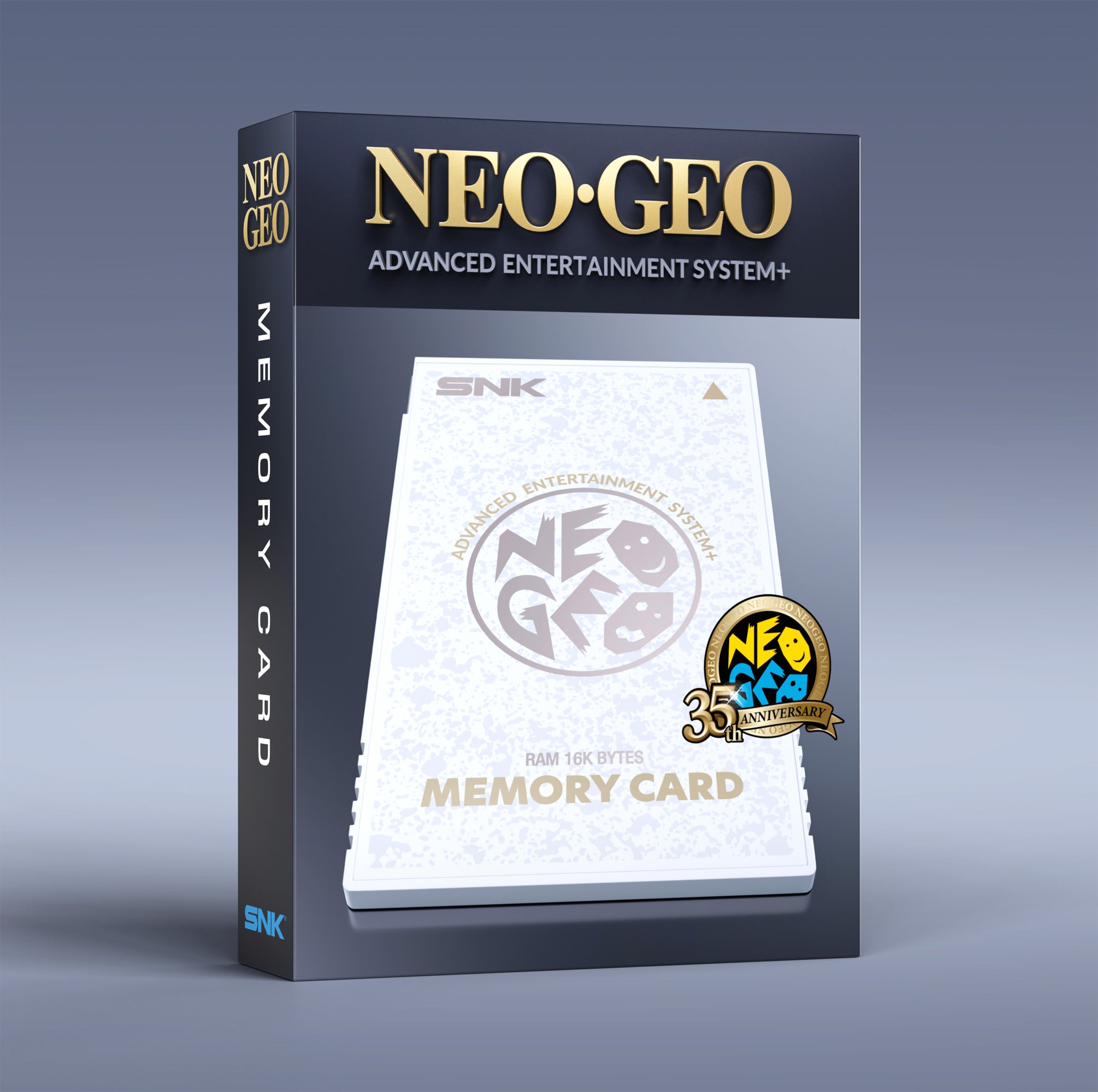 NEO GEO AES+ Memory Card blanche