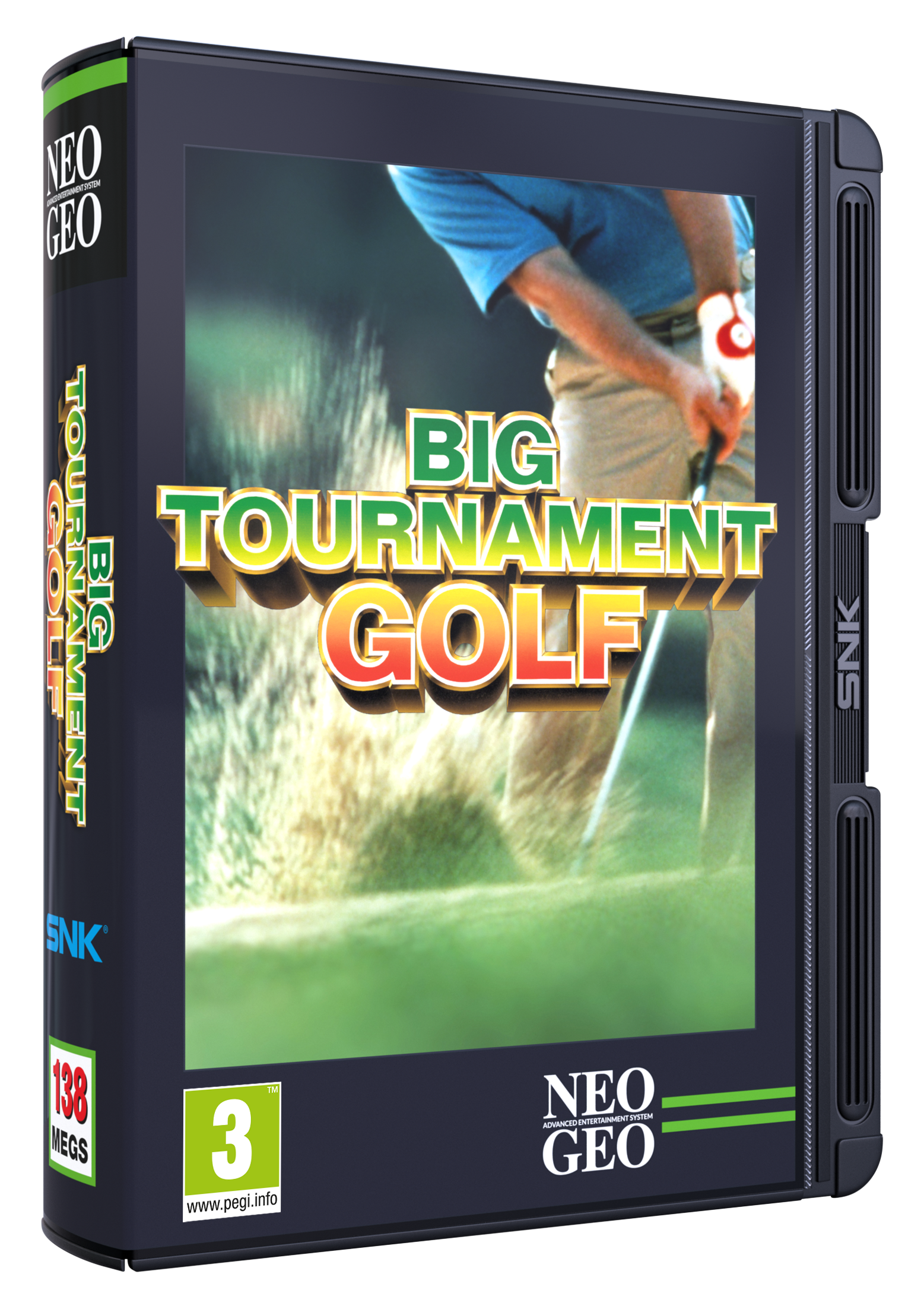 NEO GEO AES+ Cartouche de Jeu Big Tournament Golf
