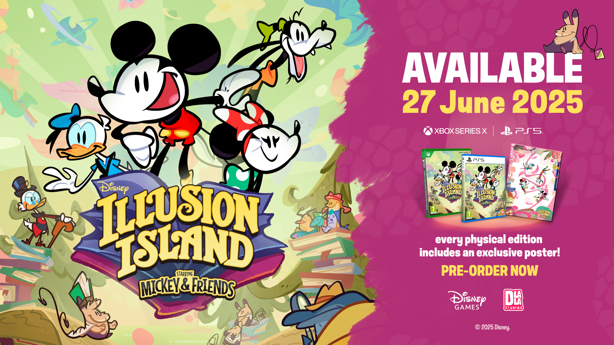 Disney Illusion Island Starring Mickey & Friends Xbox Series X - Jeux Vidéo Physique - UIE - Shop Just for Games