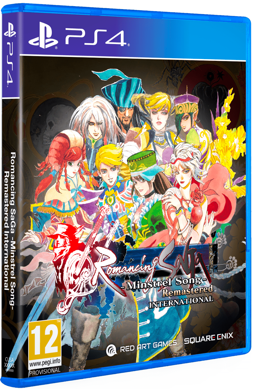 Romancing SaGa Minstrel Song Remastered International PS4 - Jeux Vidéo Physique - Red Art Games - Shop Just for Games