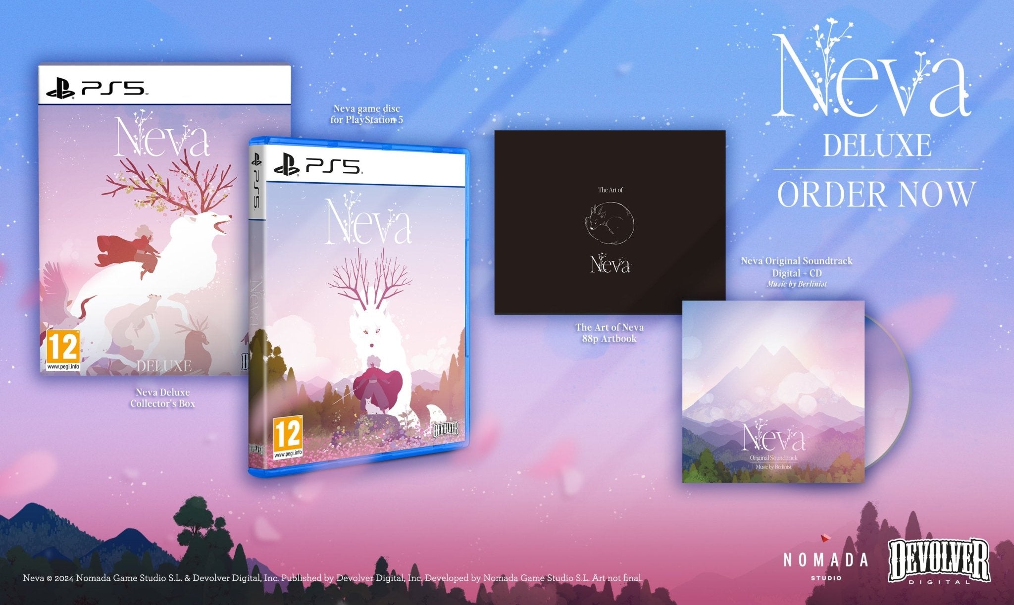 Neva: Devolver Deluxe PS5 - Jeux Vidéo Physique - Devolver Digital - Shop Just for Games
