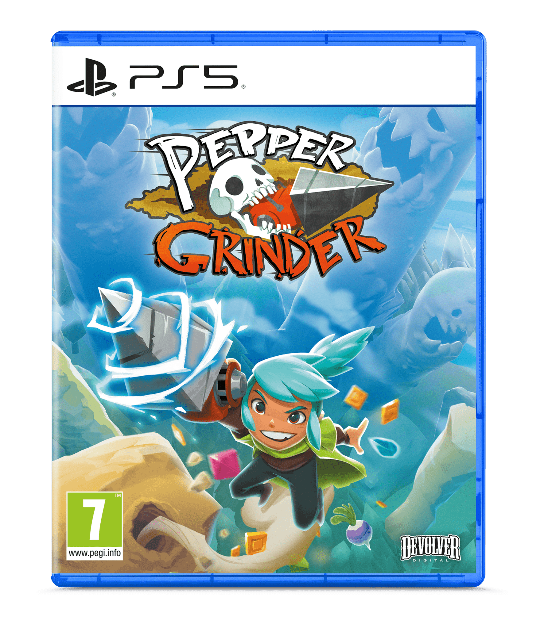 Pepper Grinder PS5 - Jeux Vidéo Physique - Devolver Digital - Shop Just for Games
