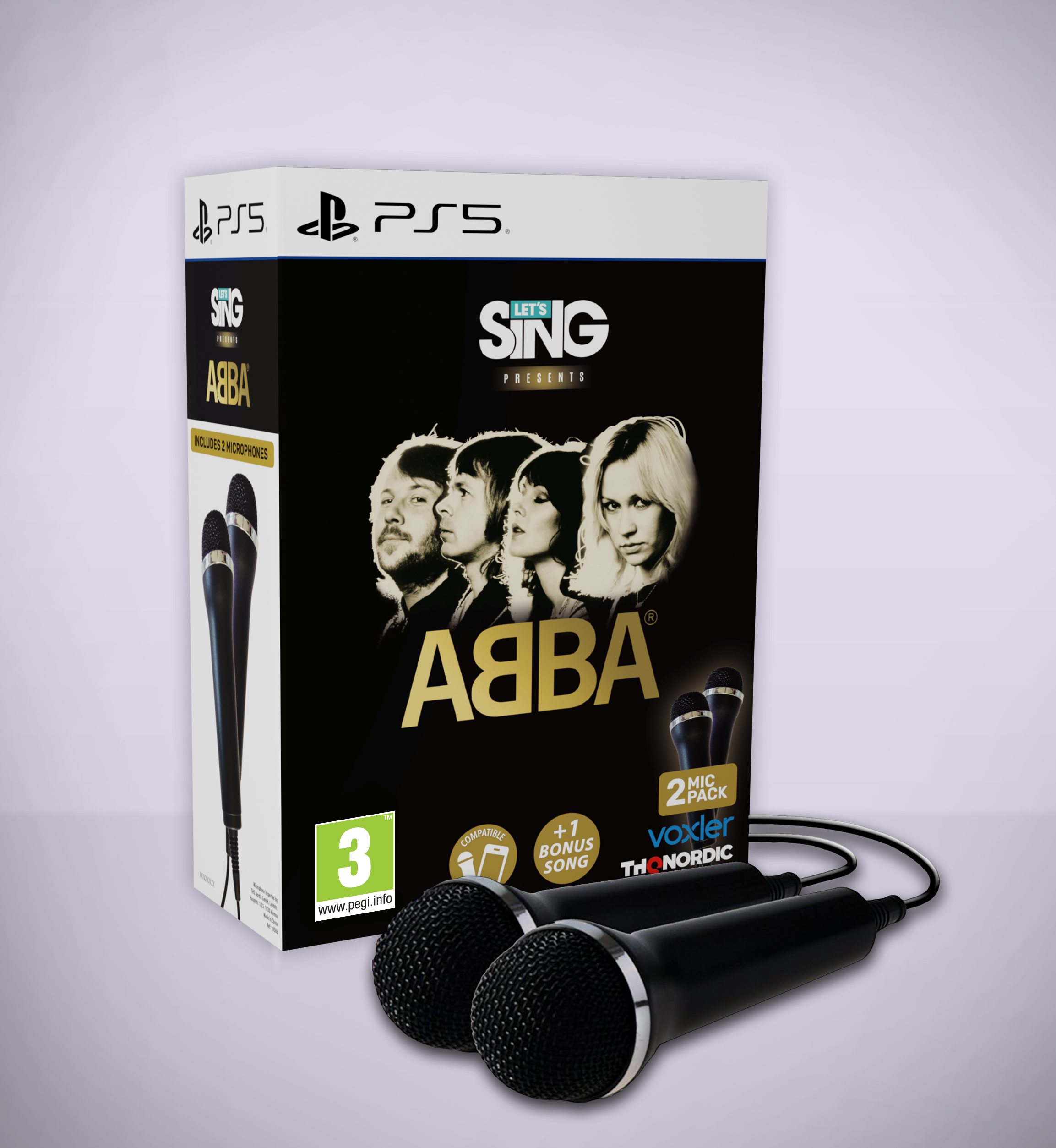 Let's Sing ABBA (bundle jeu + 2 micros) PS5
