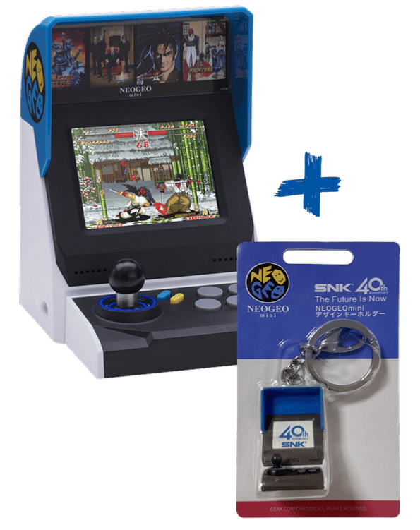 Console SNK Neo Geo Mini HD International + Porte Clefs Neo Geo Mini offert - Console portable - SNK - Shop Just for Games