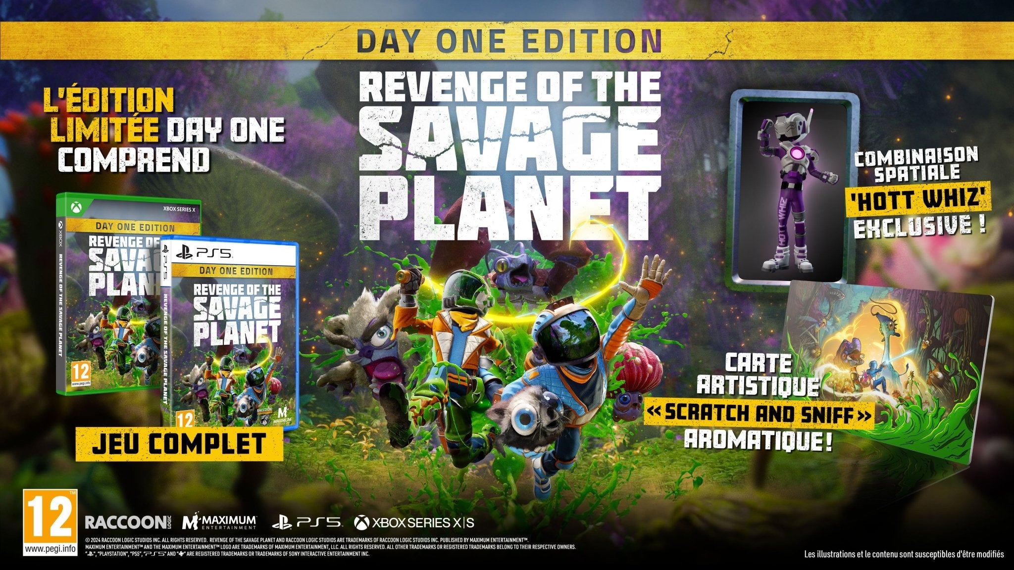 Revenge of the Savage Planet Day One Edition Xbox Series X - Jeux Vidéo Physique - Maximum Entertainment - Shop Just for Games
