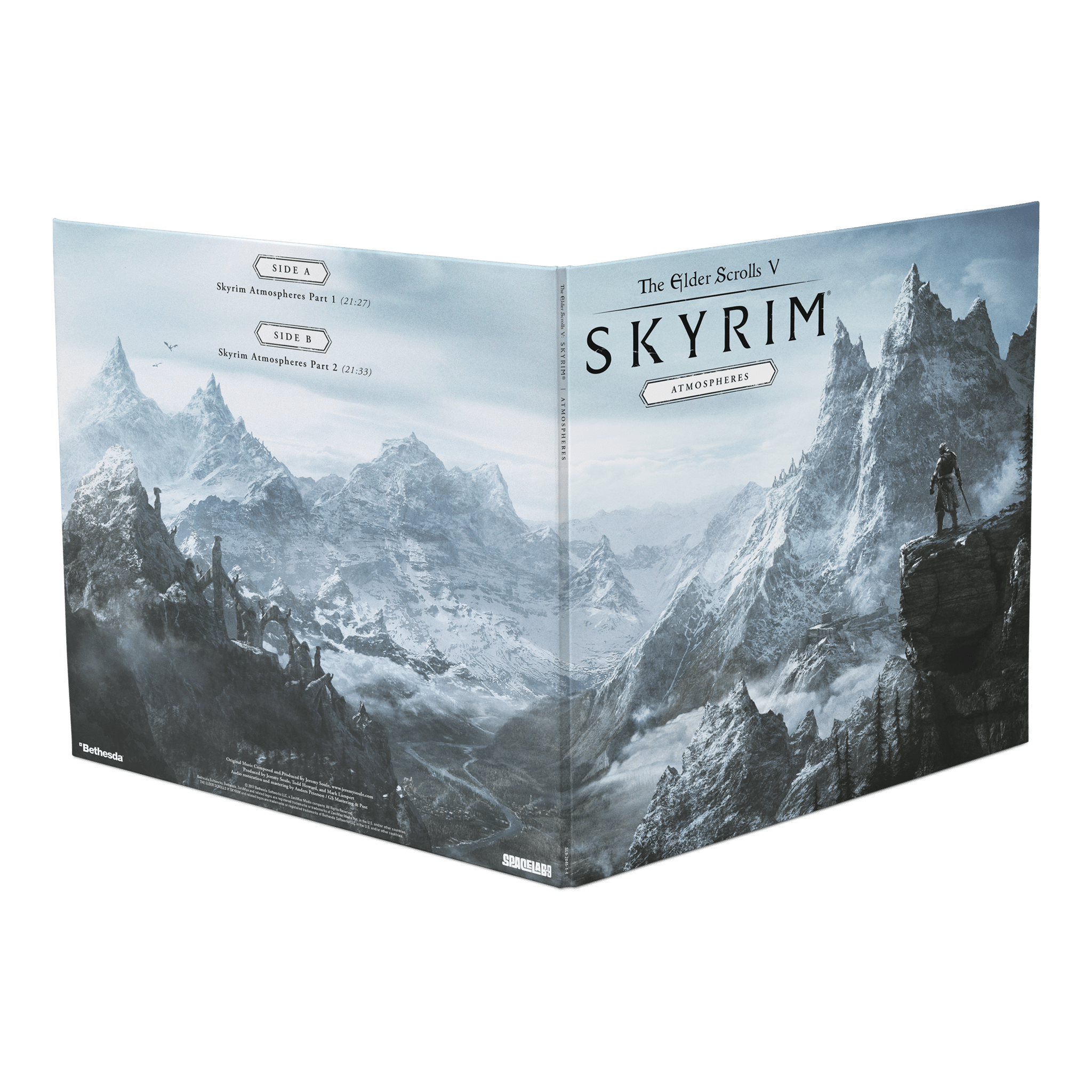 The Elder Scrolls V: Skyrim – Atmospheres Vinyle 1LP - Vinyles - SpaceLab9 - Shop Just for Games